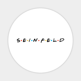 Seinfeld Friends Parody Logo Magnet